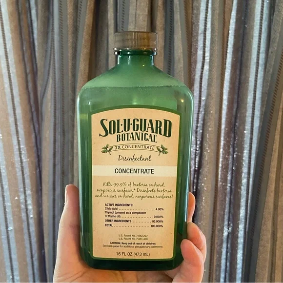 NWT SoluGuard Botanical Cleaner and Bottle Set - Picture 2 of 8